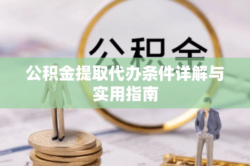理县公积金提取代办条件详解与实用指南
