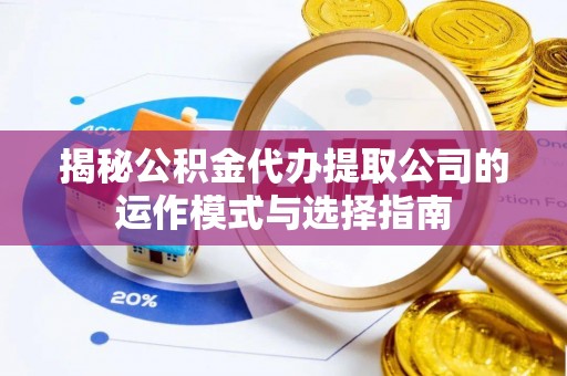 理县揭秘公积金代办提取公司的运作模式与选择指南