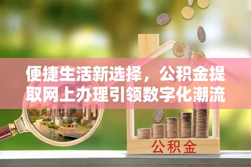 理县便捷生活新选择，公积金提取网上办理引领数字化潮流