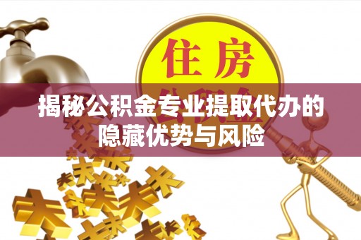 理县揭秘公积金专业提取代办的隐藏优势与风险