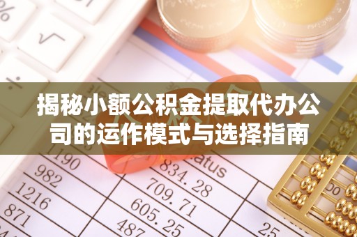 理县揭秘小额公积金提取代办公司的运作模式与选择指南