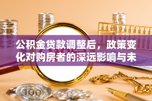 理县公积金贷款调整后，政策变化对购房者的深远影响与未来趋势分析