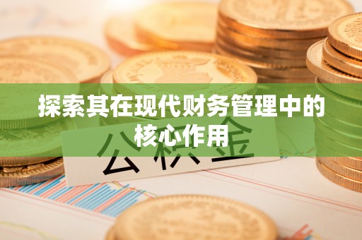 理县探索其在现代财务管理中的核心作用