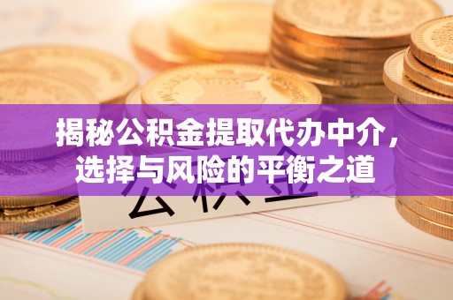 理县揭秘公积金提取代办中介，选择与风险的平衡之道