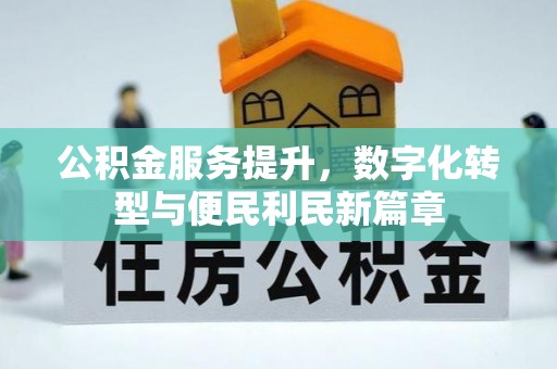 理县公积金服务提升，数字化转型与便民利民新篇章