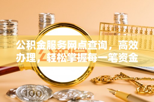 理县公积金服务网点查询，高效办理，轻松掌握每一笔资金动态
