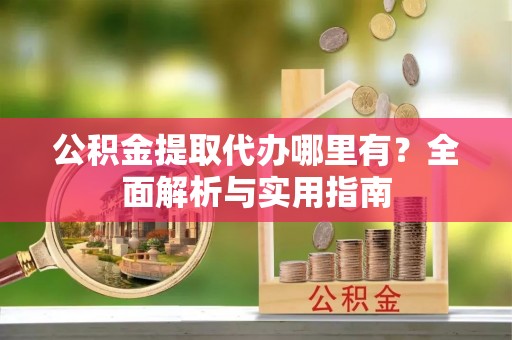 理县公积金提取代办哪里有？全面解析与实用指南