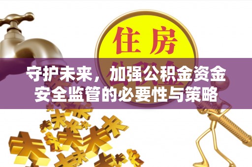 理县守护未来，加强公积金资金安全监管的必要性与策略