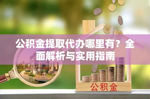 理县公积金提取代办哪里有？全面解析与实用指南