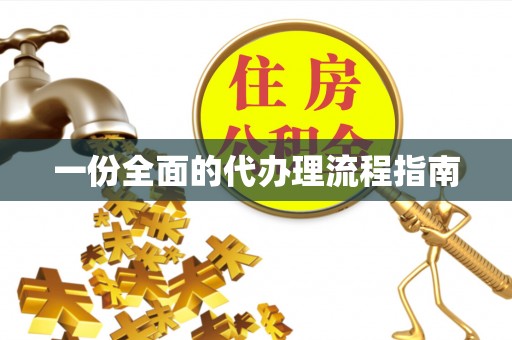 理县一份全面的代办理流程指南